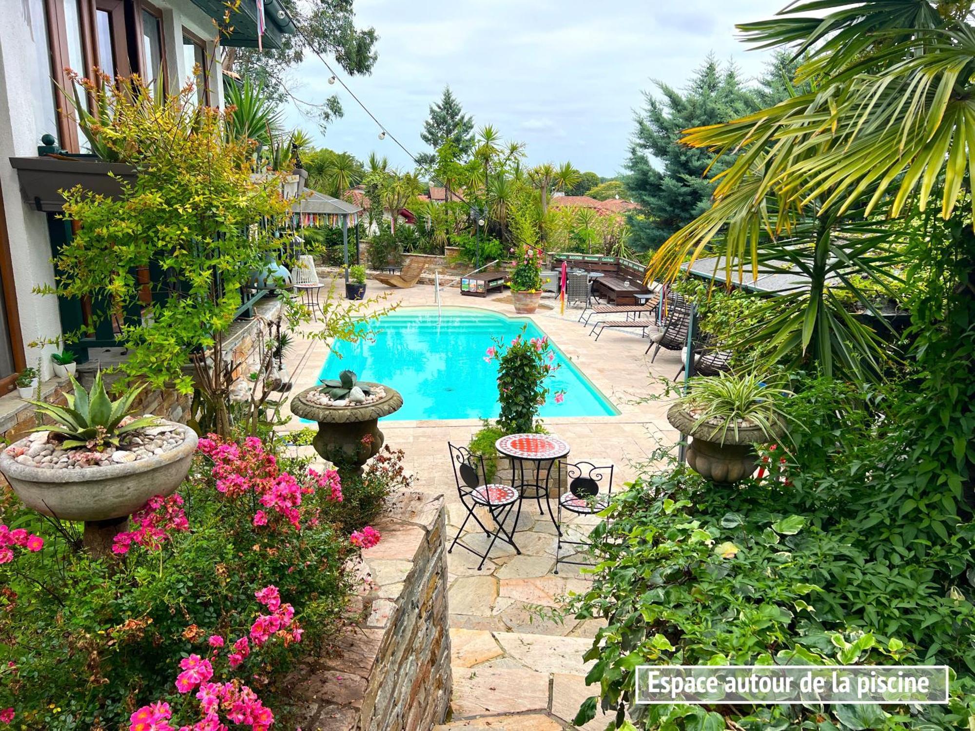 Villa Merkel - 27 Pers - 11 Chambr - 10 Wc - Piscine Anglet Exterior photo