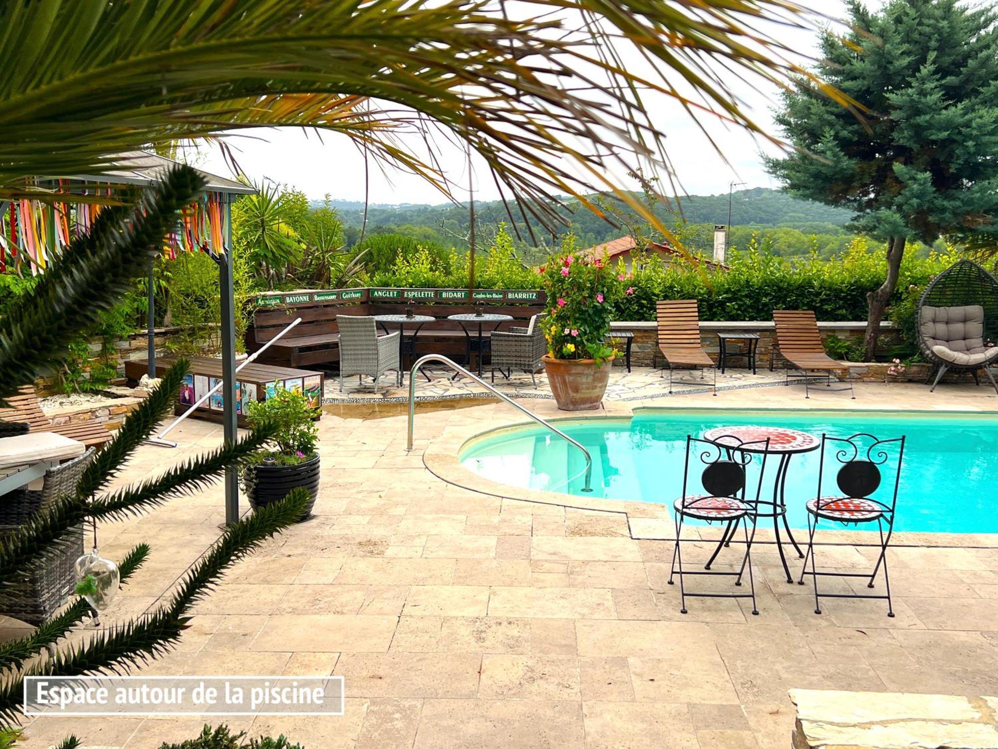 Villa Merkel - 27 Pers - 11 Chambr - 10 Wc - Piscine Anglet Exterior photo